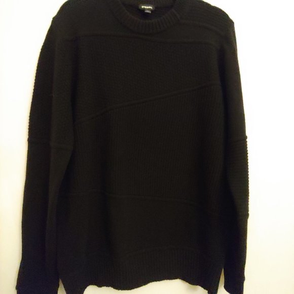 Diesel Black Crewneck Sweater - Picture 6 of 15